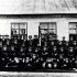 Kriegerverein vor dem Saal von Reiche�s Gasthof (1920-er Jahre)