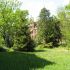 Die ehemalige Schule von Kr�beln (erbaut 1904) - Blick vom alten Friedhof